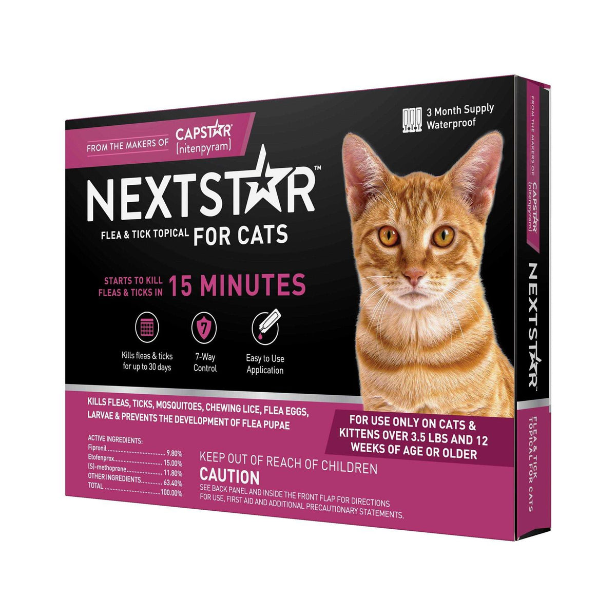 Flea and Tick Topical for Cats N453866