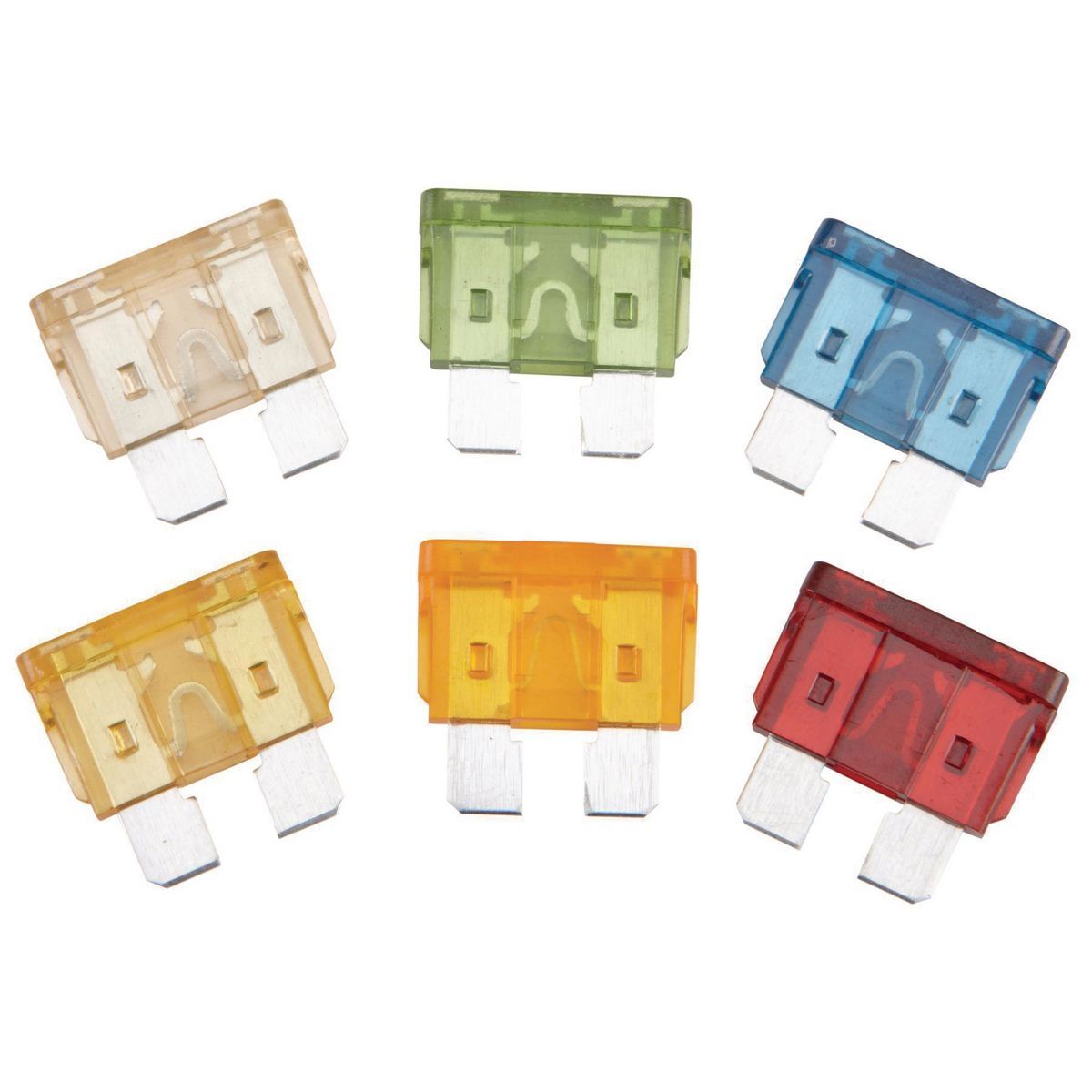 Standard Blade Fuse Assortment, 60-Piece H657613
