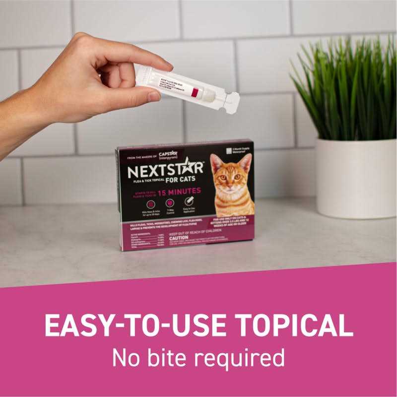 Flea and Tick Topical for Cats N453866