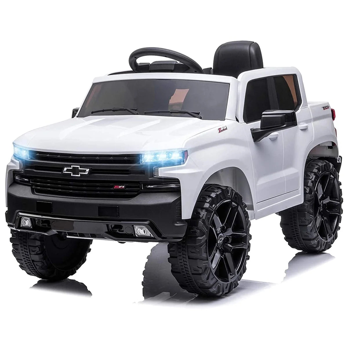 12V Kids Electric Powered Ride on Toy Car with Remote Control, Black E633957