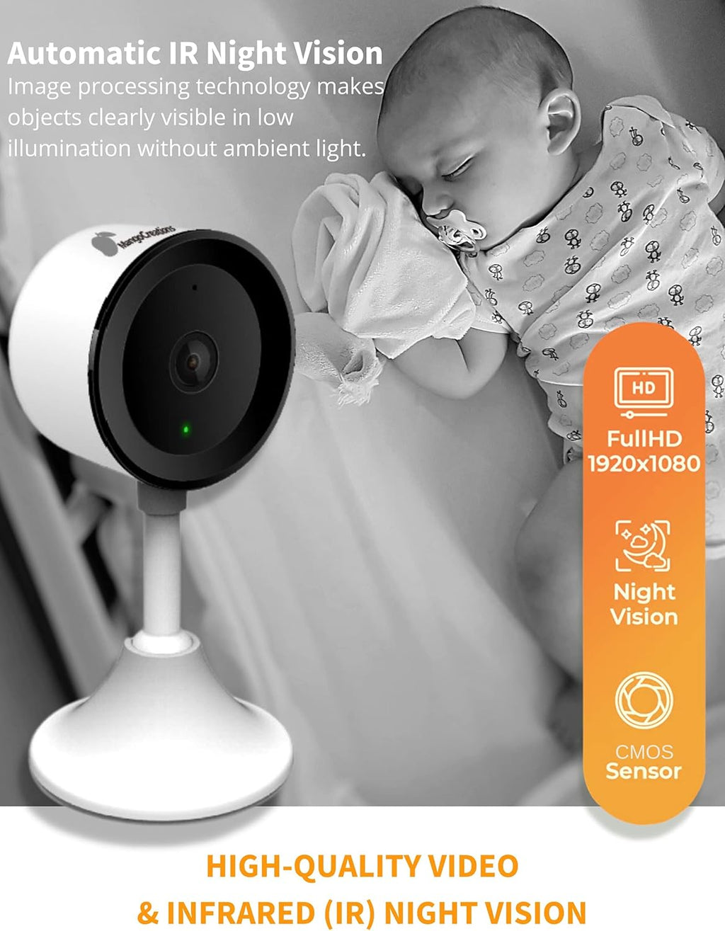 1080p HD Indoor Security Camera O41911