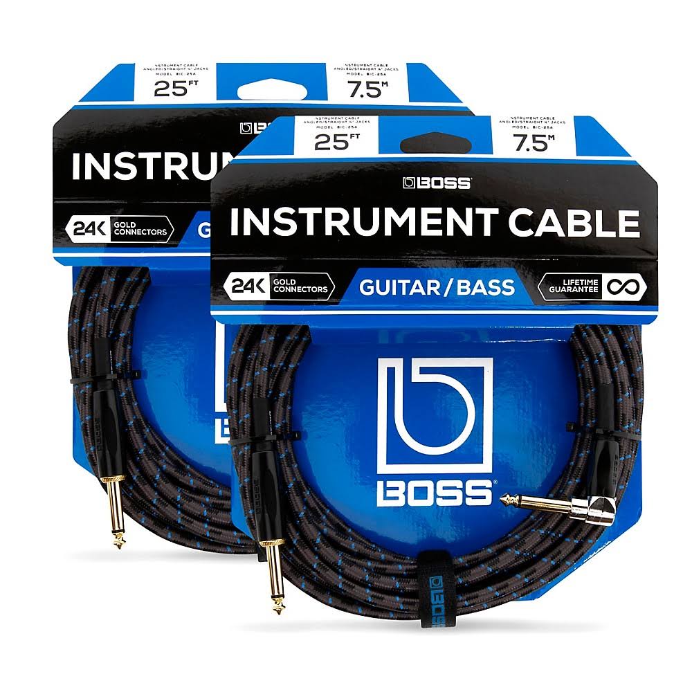 2-Pack 25ft Instrument Cable A22423