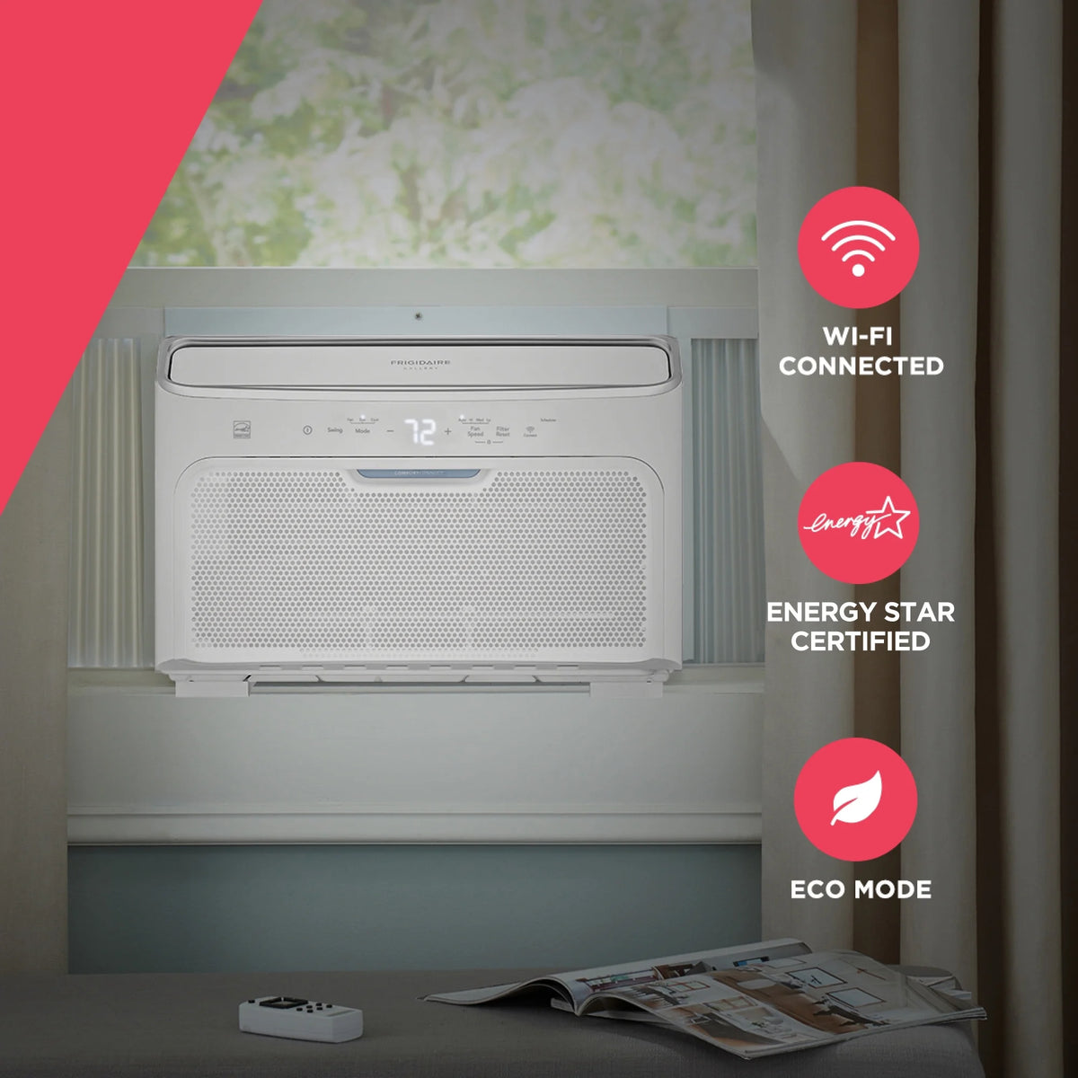 8000 BTU Inverter Window Air Conditioner O9746