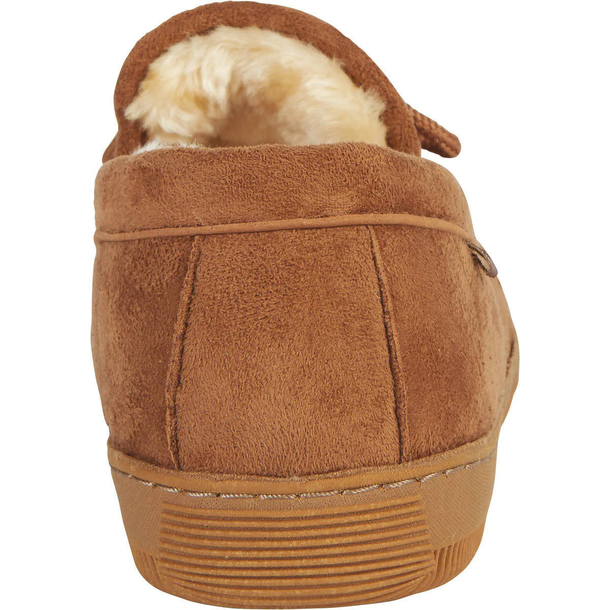Brown Fleece Moccasins F97139