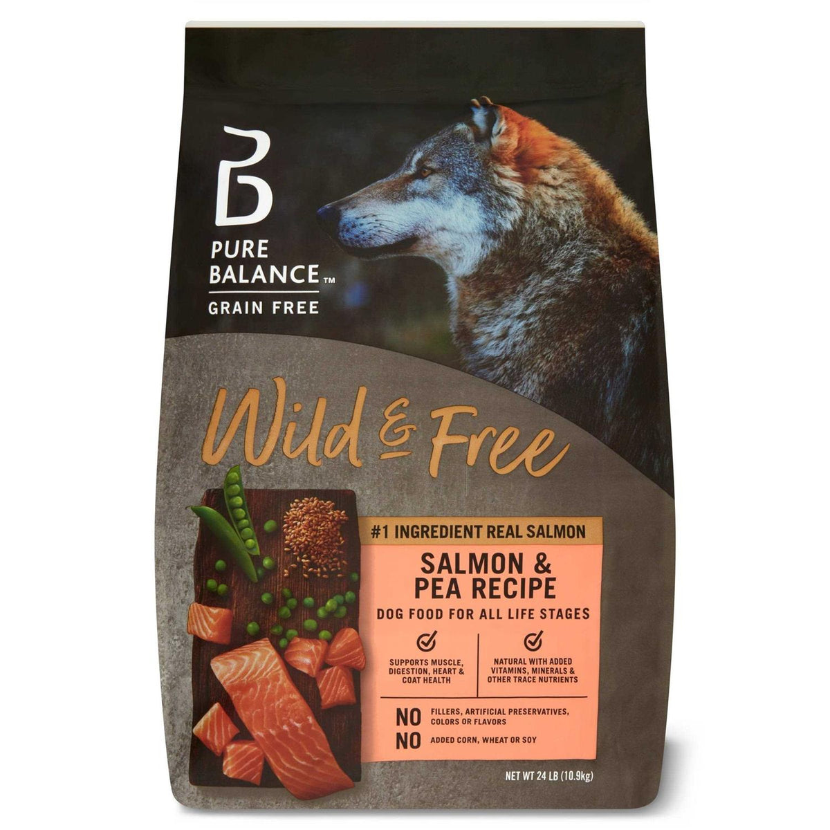 Salmon & Pea Recipe Dry Dog Food H682
