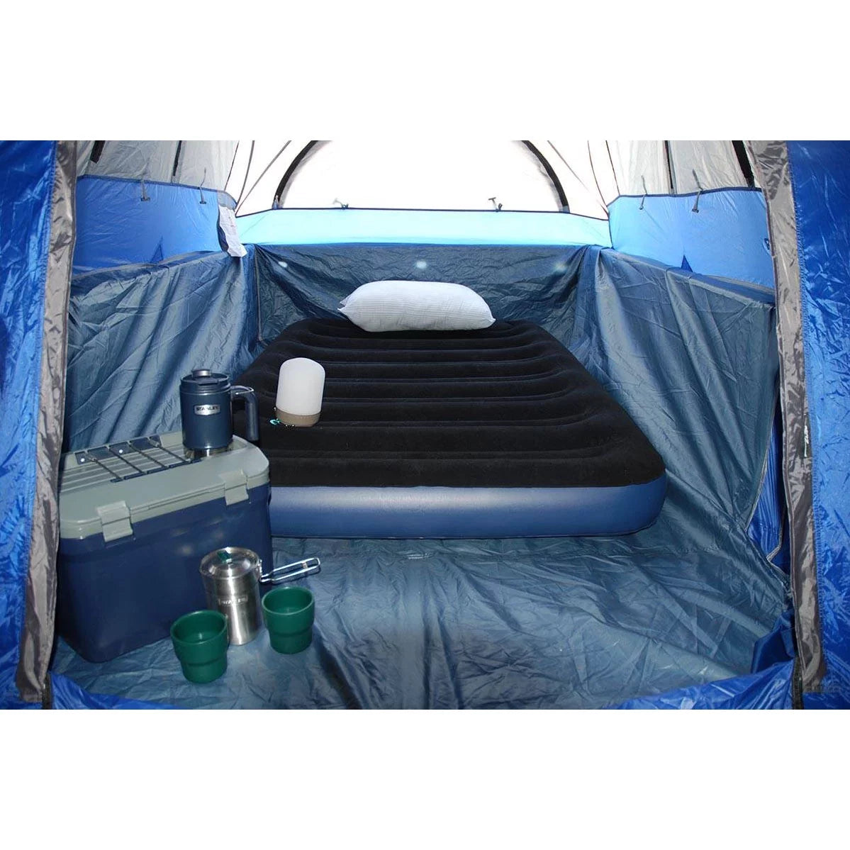 Portable Air Mattress Inflatable Bed with Built In Pump N959963