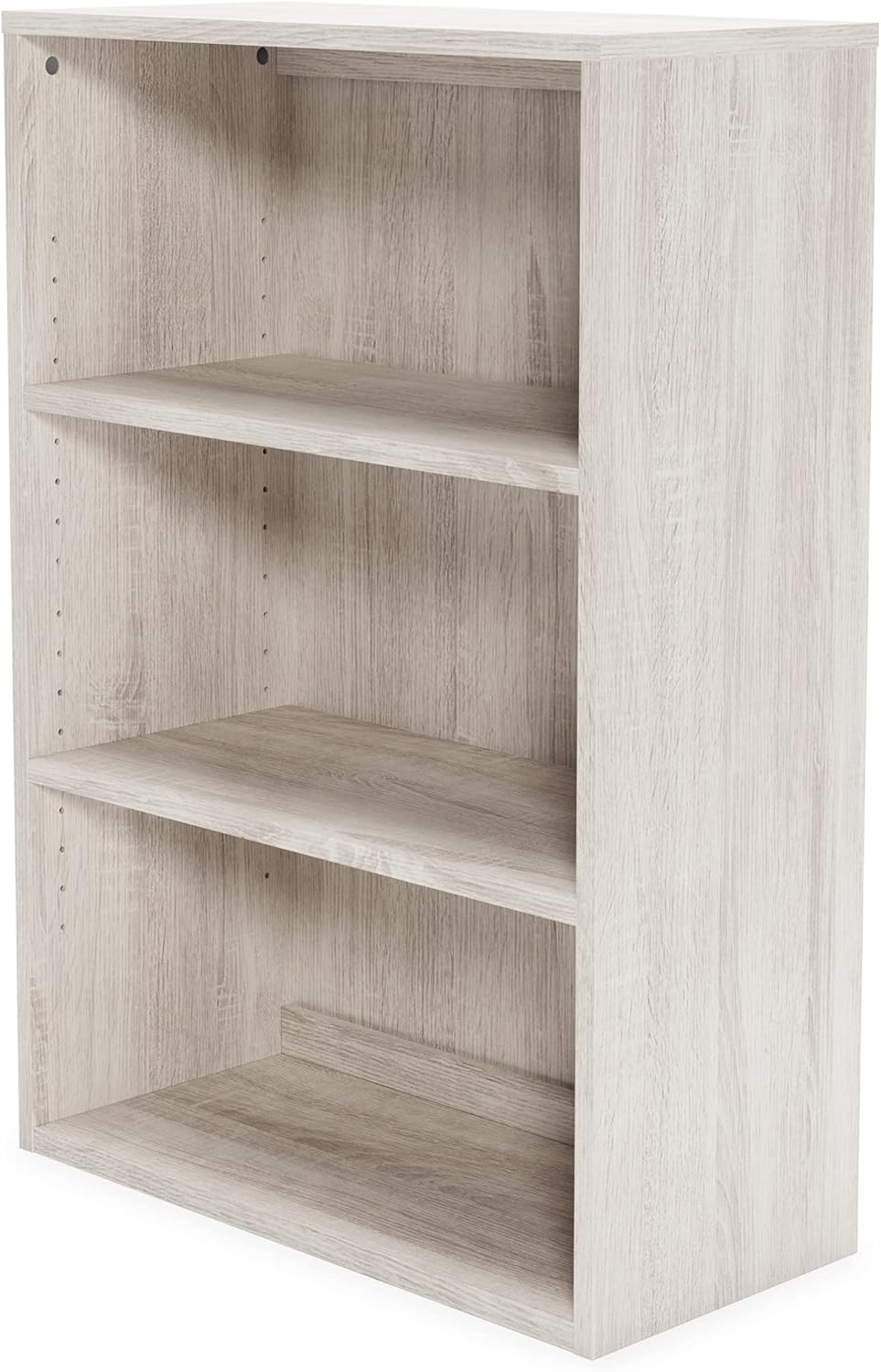 Whitewash 2 Shelves Bookcase Y133