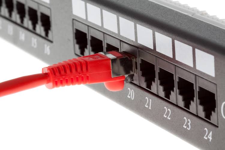 Cat6 Shielded Ethernet Patch Cable 75 ft Red S378037