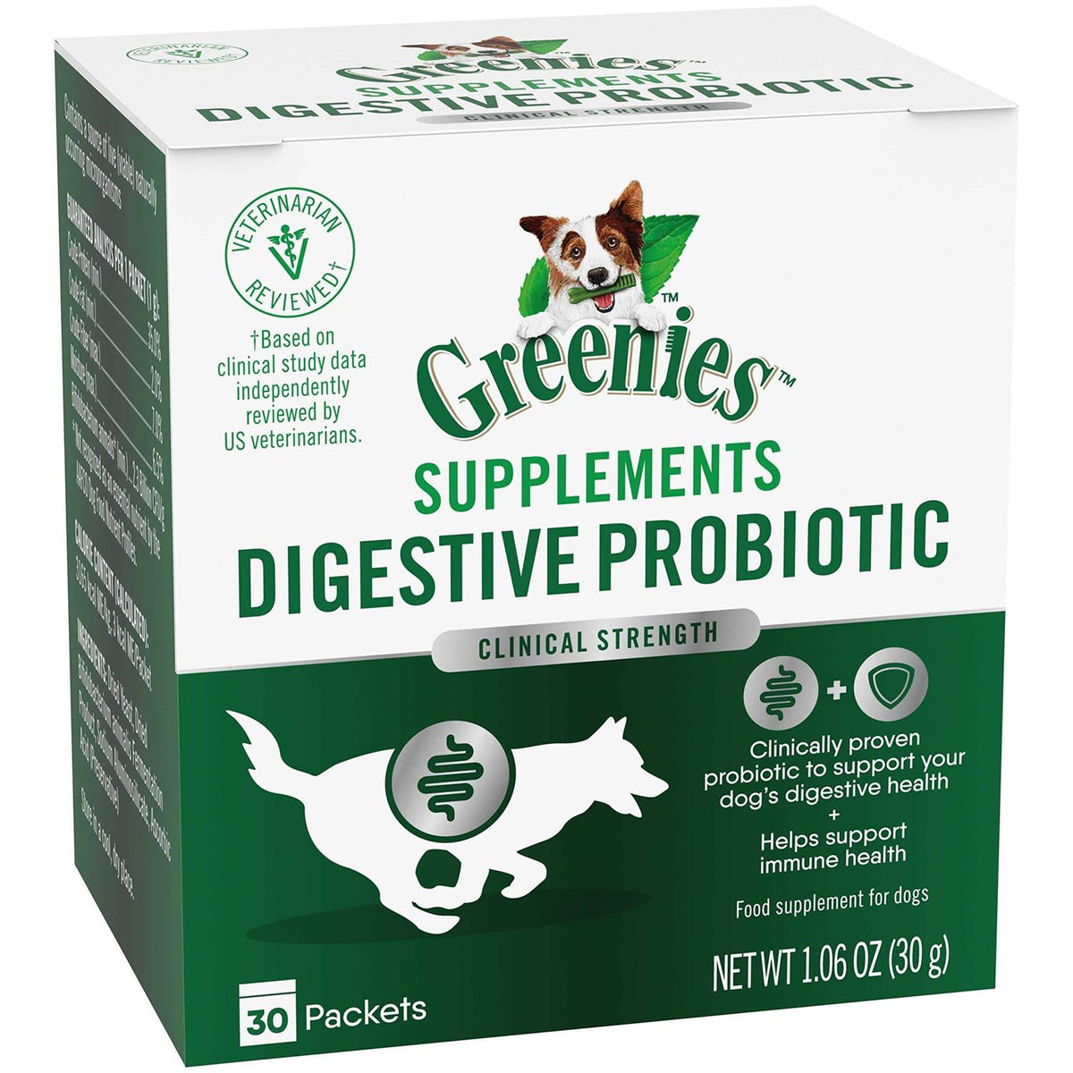 Digestive Probiotic Supplement Powder for Dogs V475001