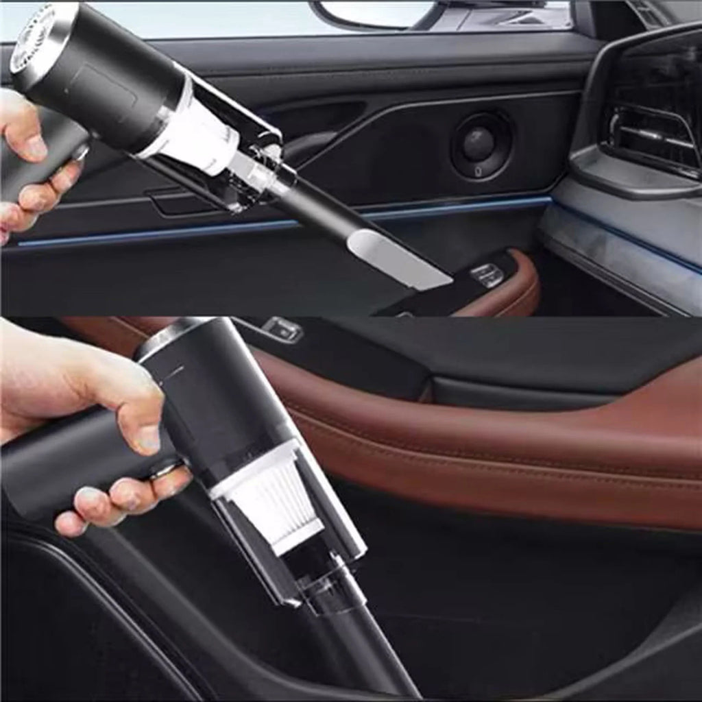 Cordless Handheld Car Vacuum Cleaner, 120W Rechargeable Mini Black U782