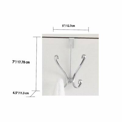 2 Hooks Over Door Coat Rack Set of 2 Q8845