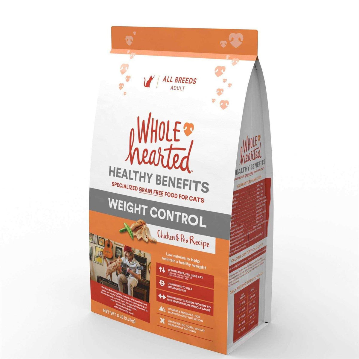 Grain-Free Weight Control Chicken and Pea Recipe Dry Cat Food P9438