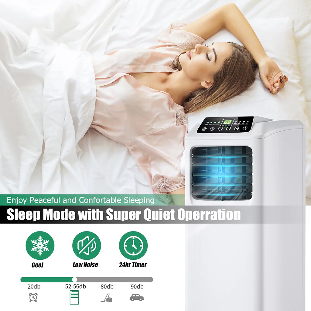 5500 BTU 3-in-1 Portable Air Conditioner with Dehumidifier and Window Kit T52020