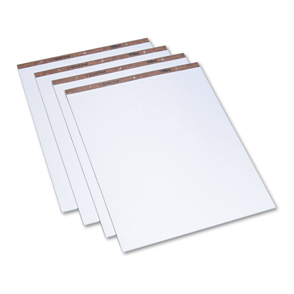White Easel Pads, 50 Sheets, 4/Carton V193663