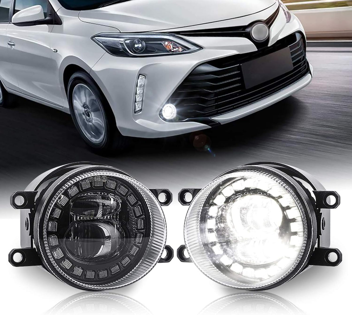 LED Fog Light with White DRL Y5691
