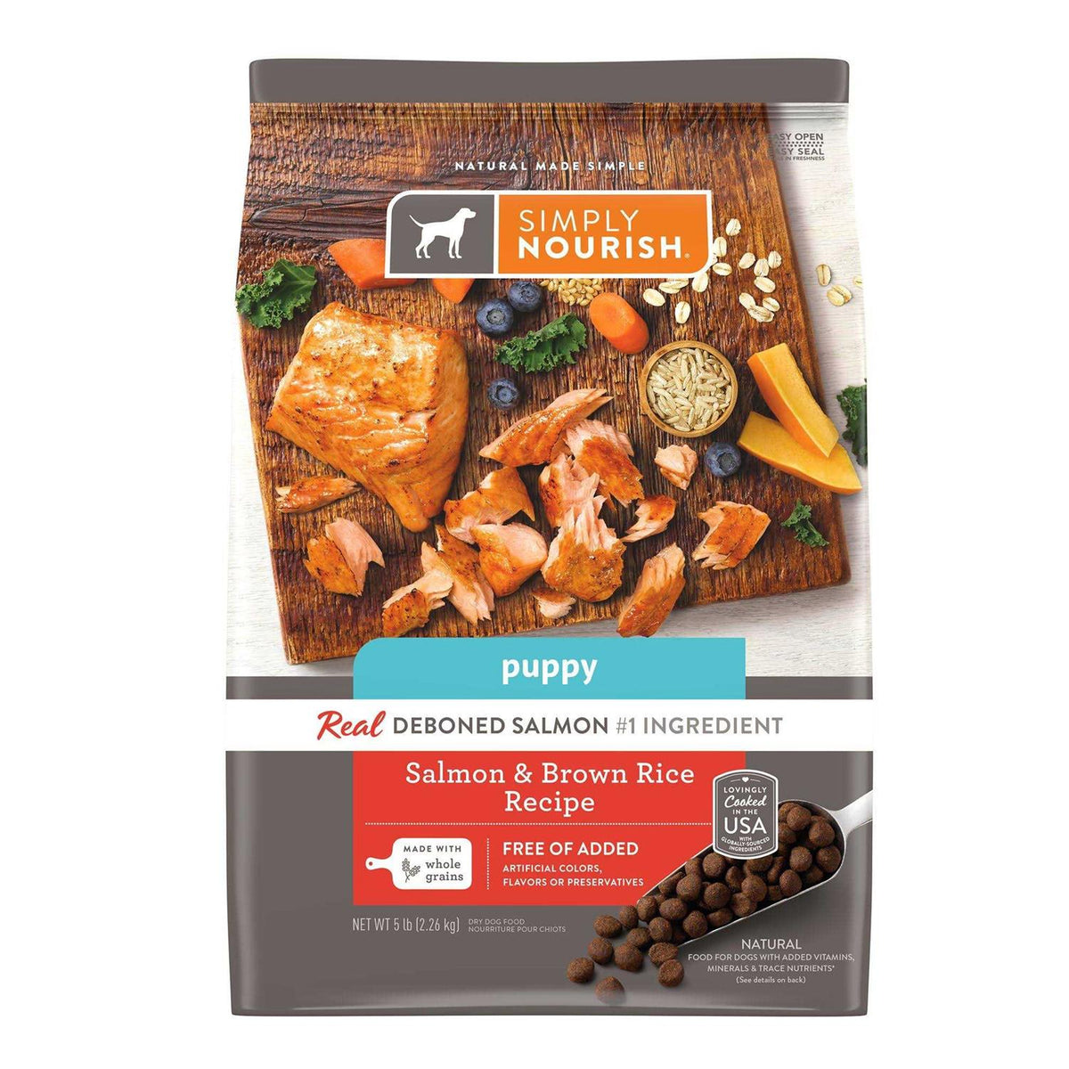 Salmon Dry Puppy Food D21337