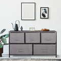 5 Drawers Fabric Dresser Storage Tower X704229