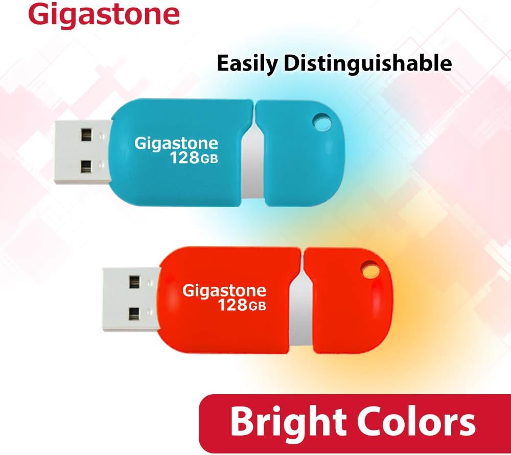 128GB 2-Pack USB 2.0 Flash Drive T271
