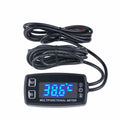 LED Tach Hour Meter Thermometer Temperature Meter T76455