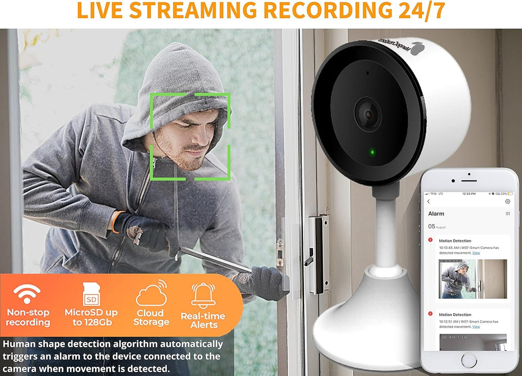 1080p HD Indoor Security Camera O41911
