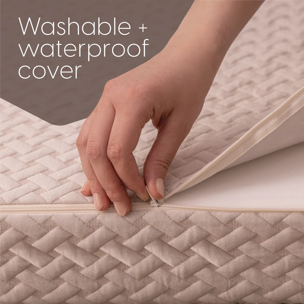 Folding Mattress, Memory Foam, Waterproof Washable Cover, Single V3100