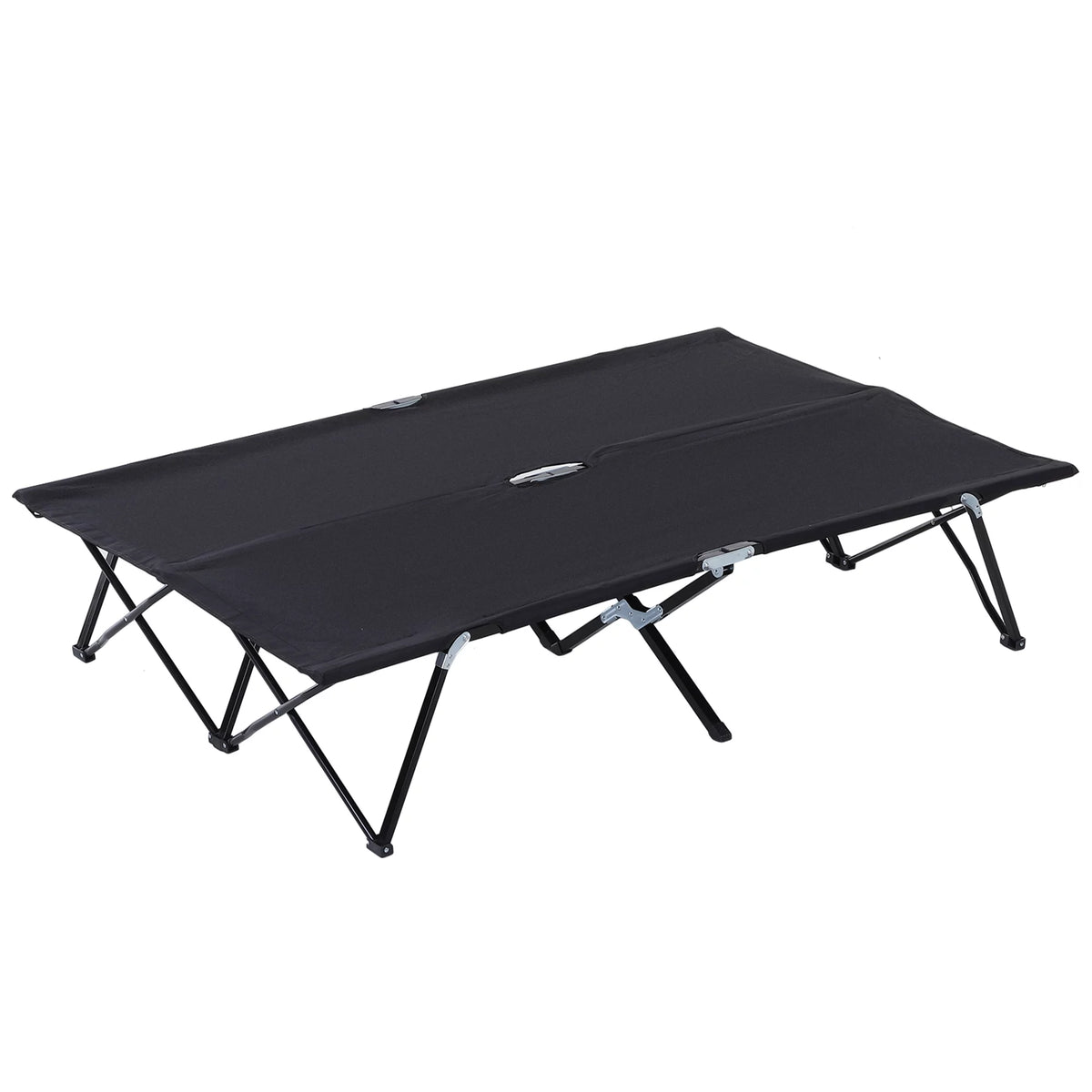 2 Person Folding Camping Cot with Carry Bag B7228