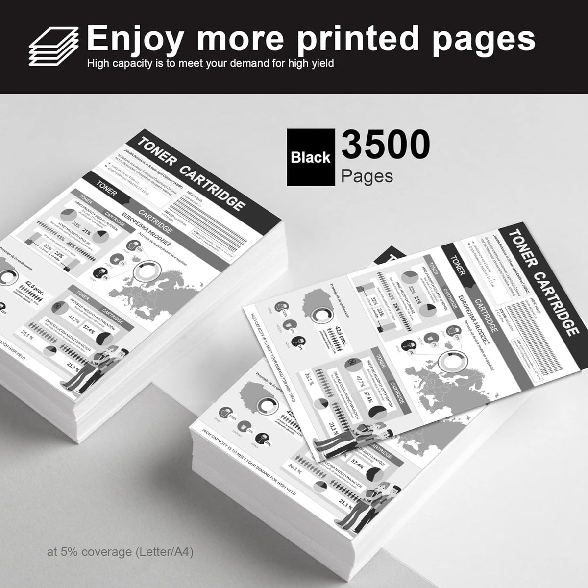 Black Toner Cartridge 1-Pack L375