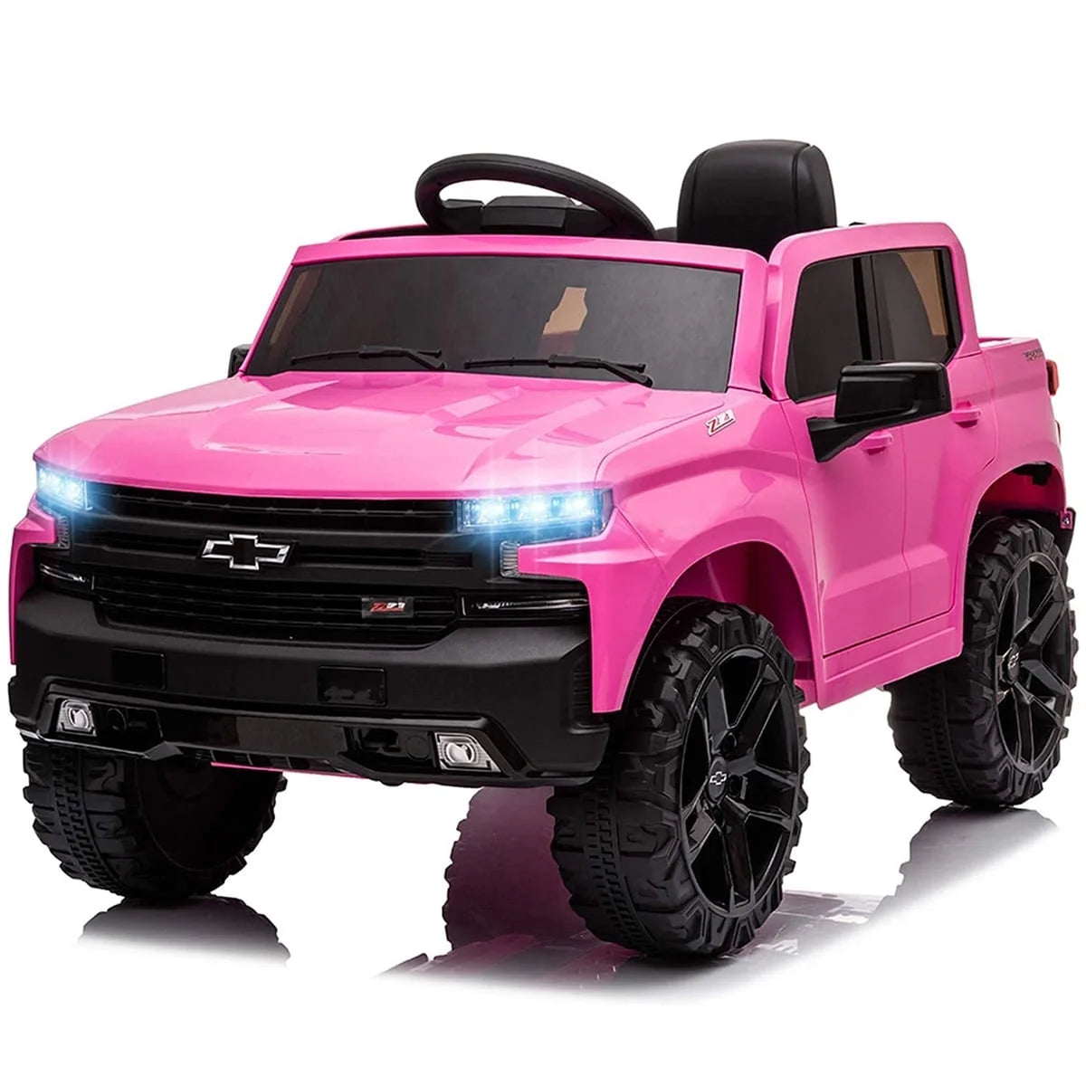 12V Kids Electric Powered Ride on Toy Car with Remote Control, Black E633957