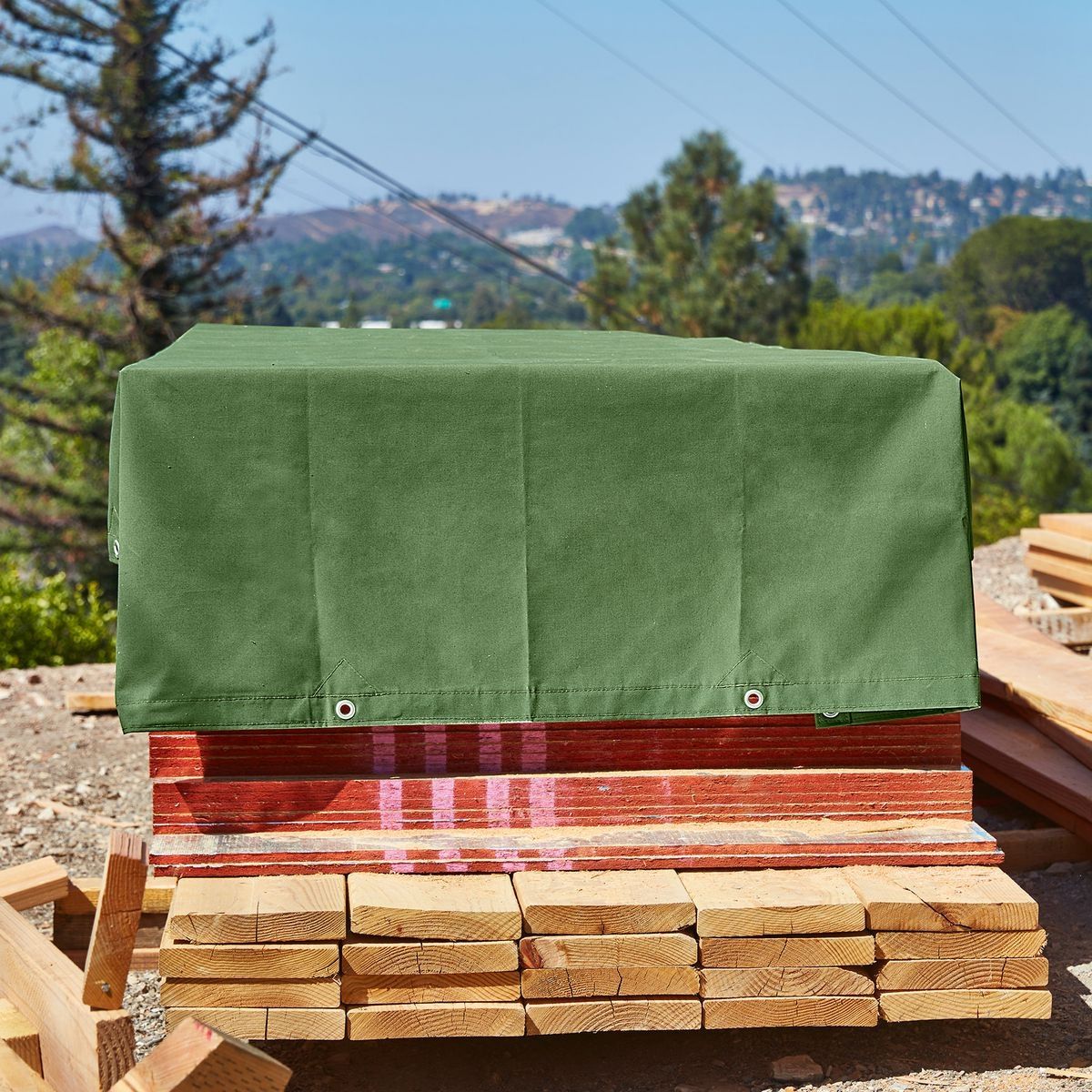 6 ft. x 8 ft. Canvas Tarp S8336