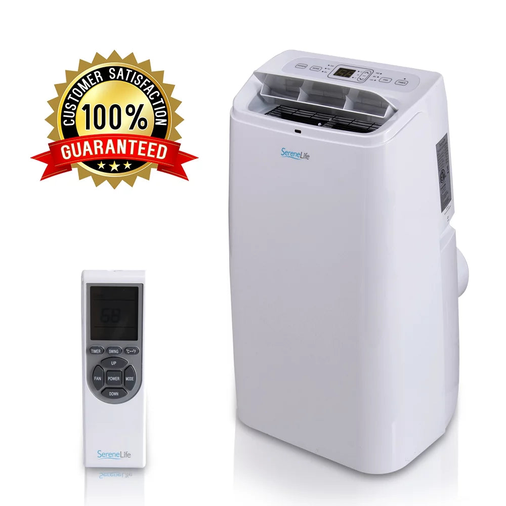 12,000 BTU Portable Air Conditioner with Dehumidifier and Fan Modes J36871