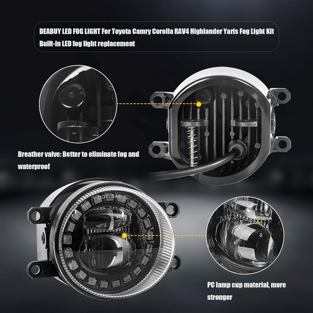 LED Fog Light with White DRL Y5691