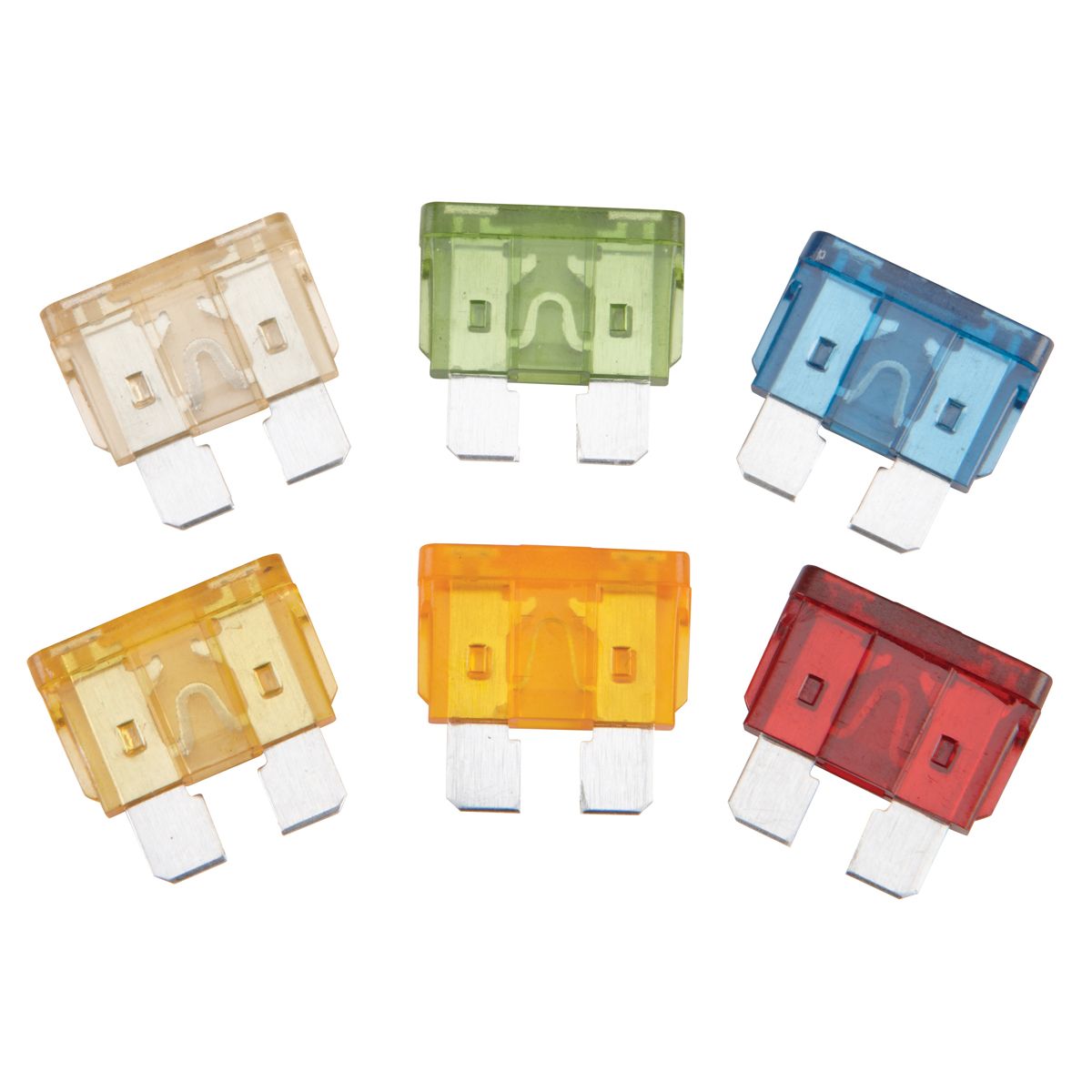 Standard Blade Fuse Assortment, 60-Piece H657613