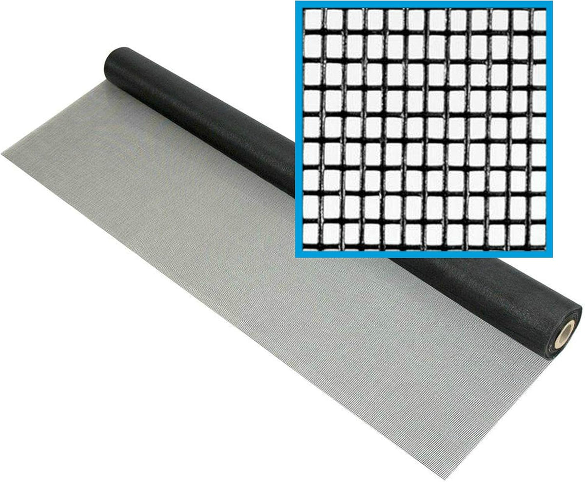 36 inch x 100 feet Charcoal Fiberglass Screen Roll I41762