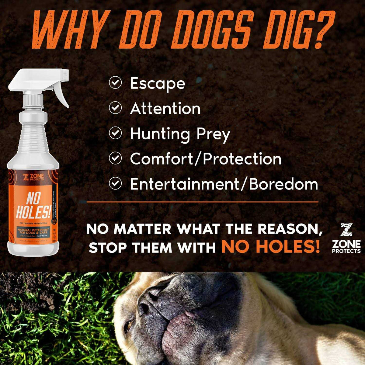 Digging Dog Prevention Concentrate Q443
