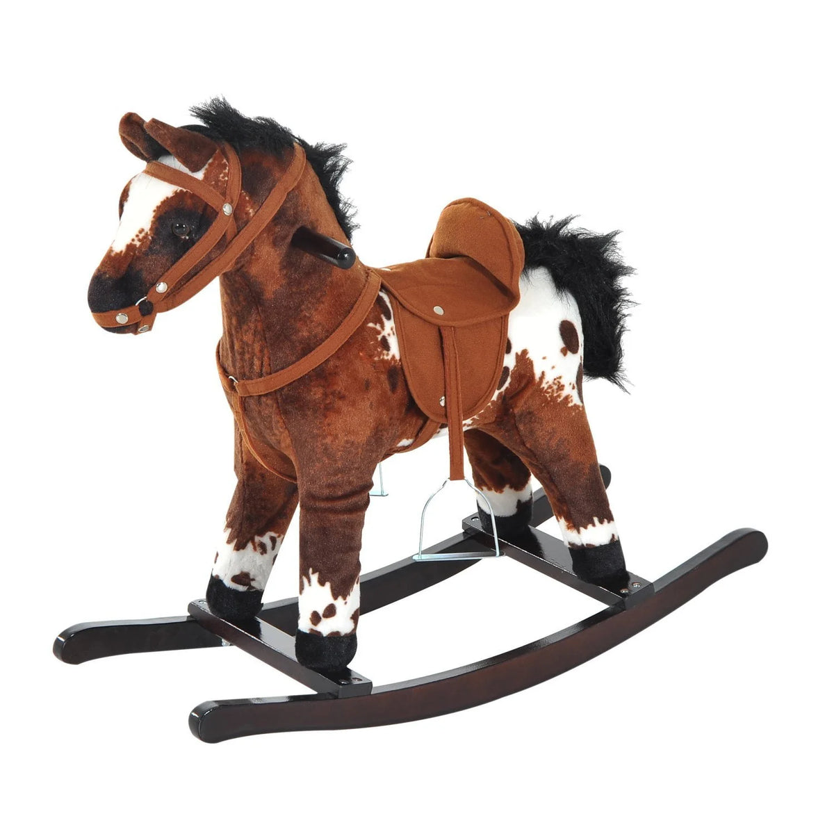 Plush Kids Ride On Rocking Horse Toy O68680