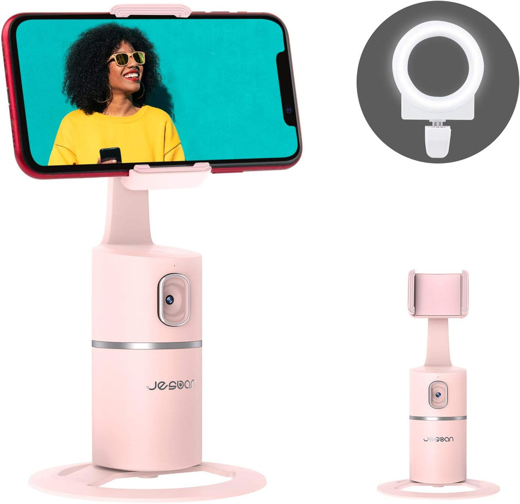 360° Rotation Phone Camera Mount with Selfie Ring Light K106