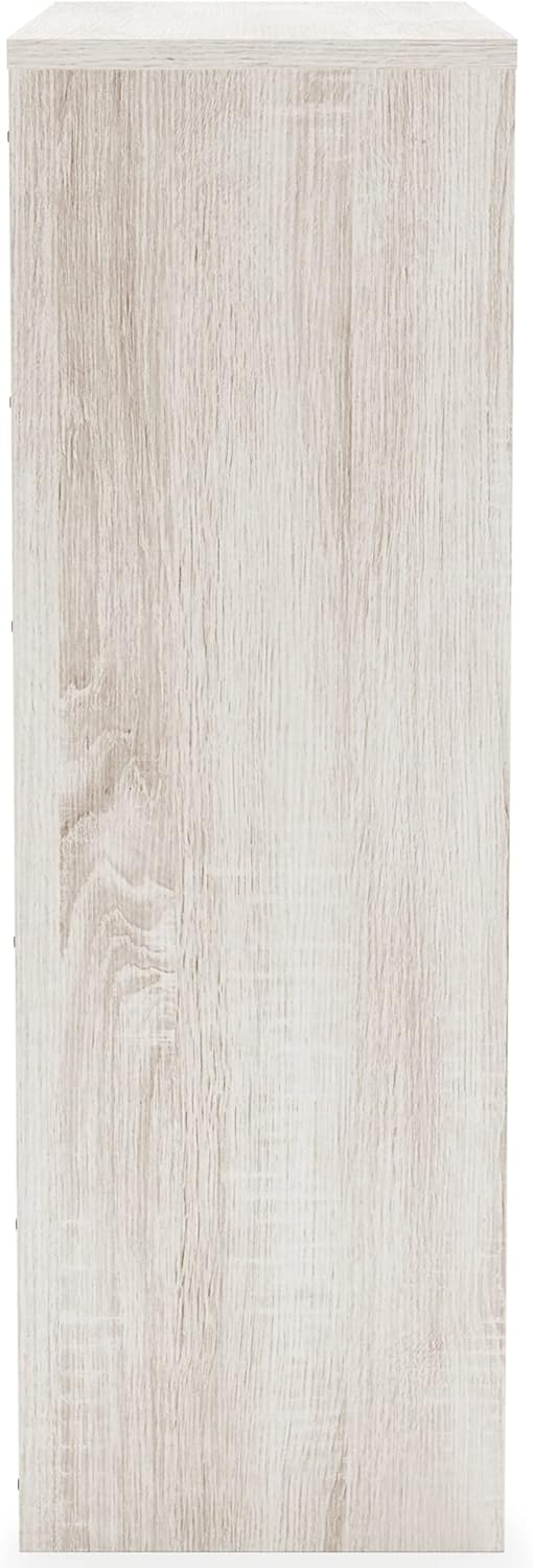 Whitewash 2 Shelves Bookcase Y133