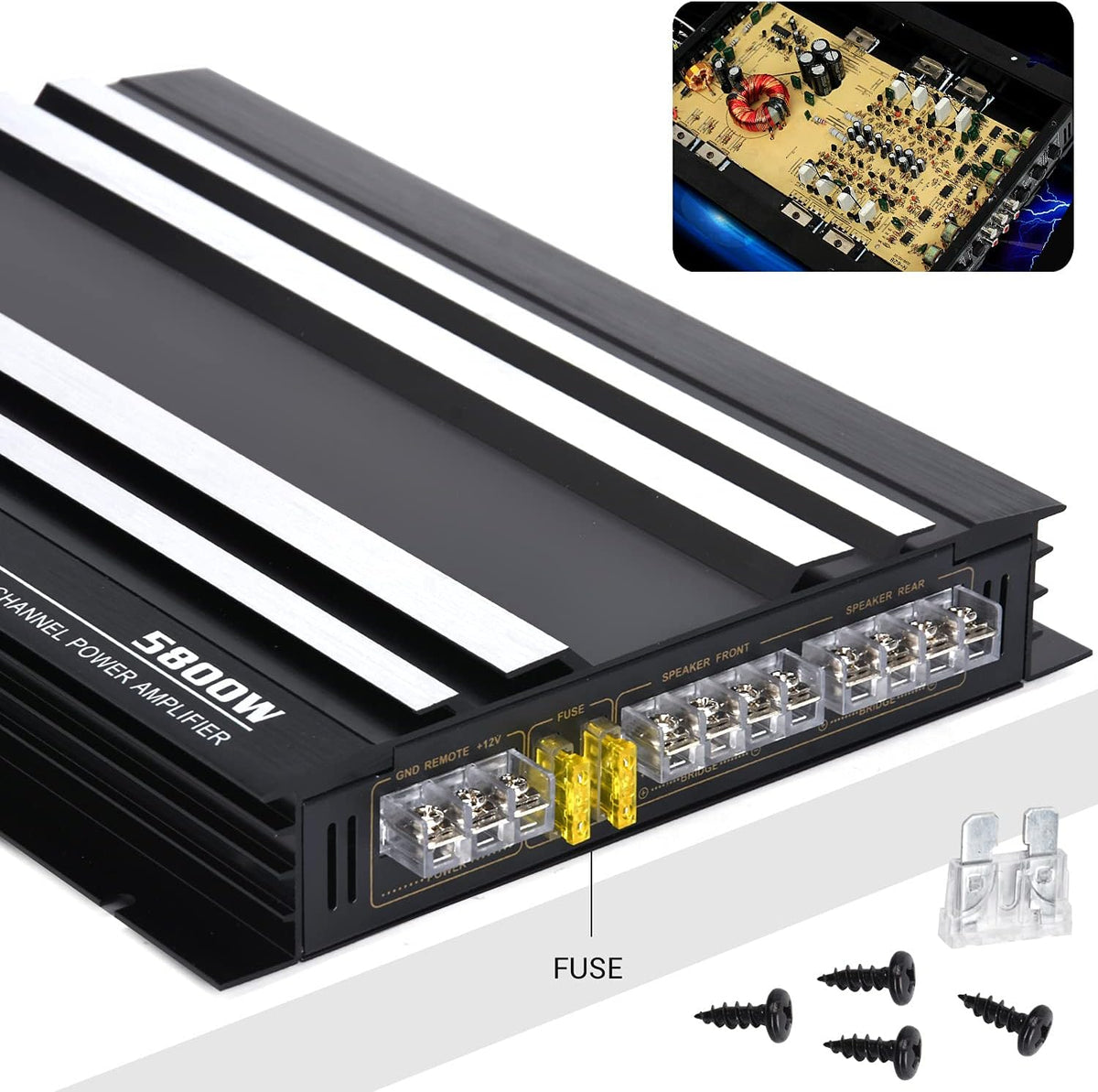 4 Channel Class A/B Car Amplifier U5534
