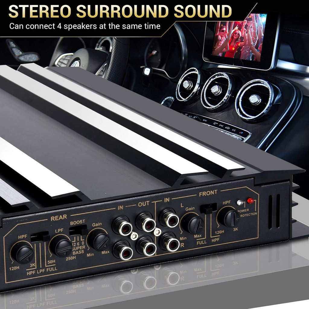 4 Channel Class A/B Car Amplifier U5534