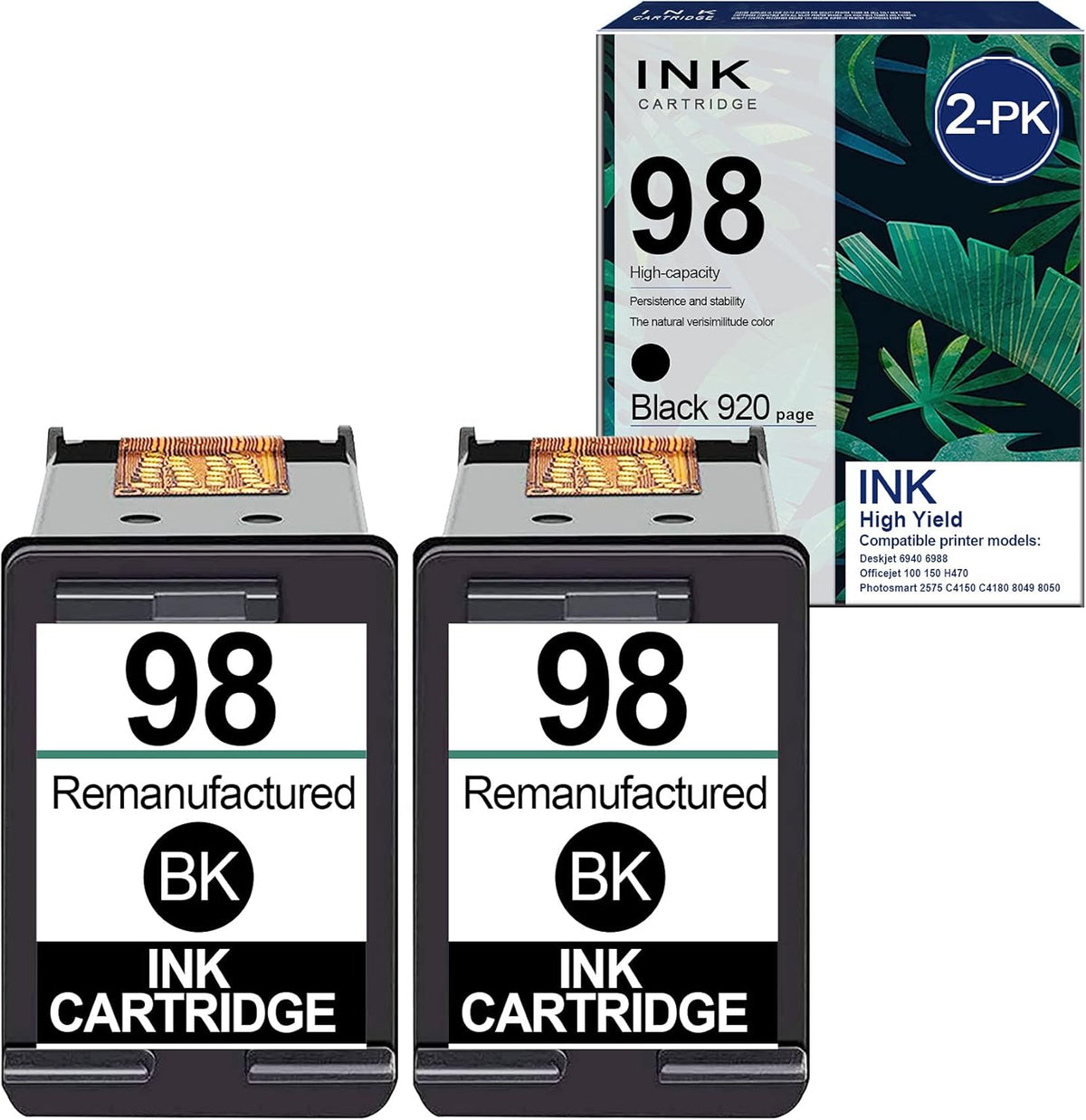 Black 2 Pack Ink Cartridge Q56665