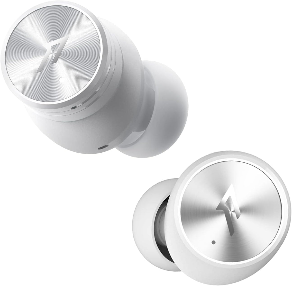 Hybrid Active Noise Canceling Wireless Earbuds White O4573