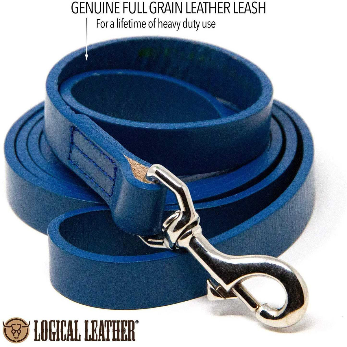 Leather Dog Leash P389