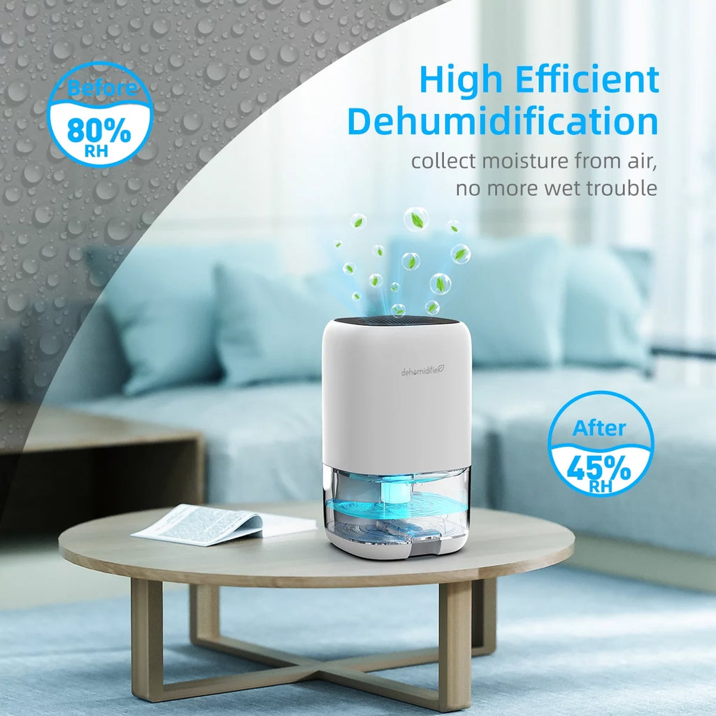 Portable Ultra Quiet Dehumidifier 1000ML G83294