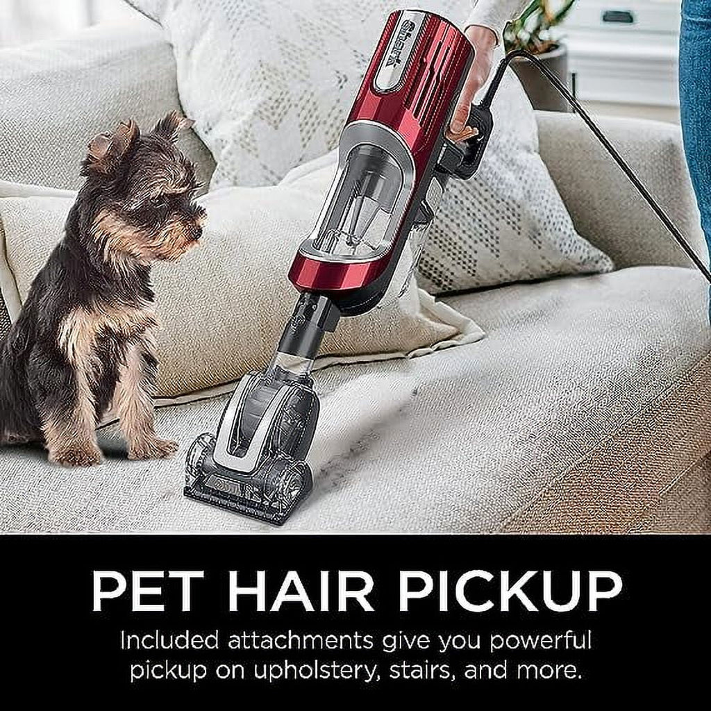 Corded Stick Vacuum with Self-Cleaning Brushroll V2460