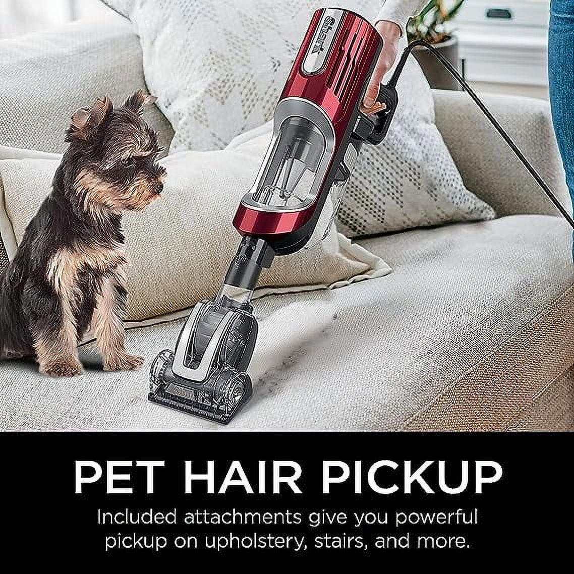 Corded Stick Vacuum with Self-Cleaning Brushroll V2460