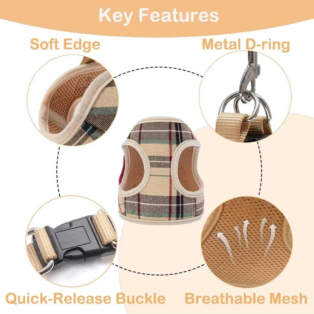 Soft Mesh Padded Dog Harness Q681593