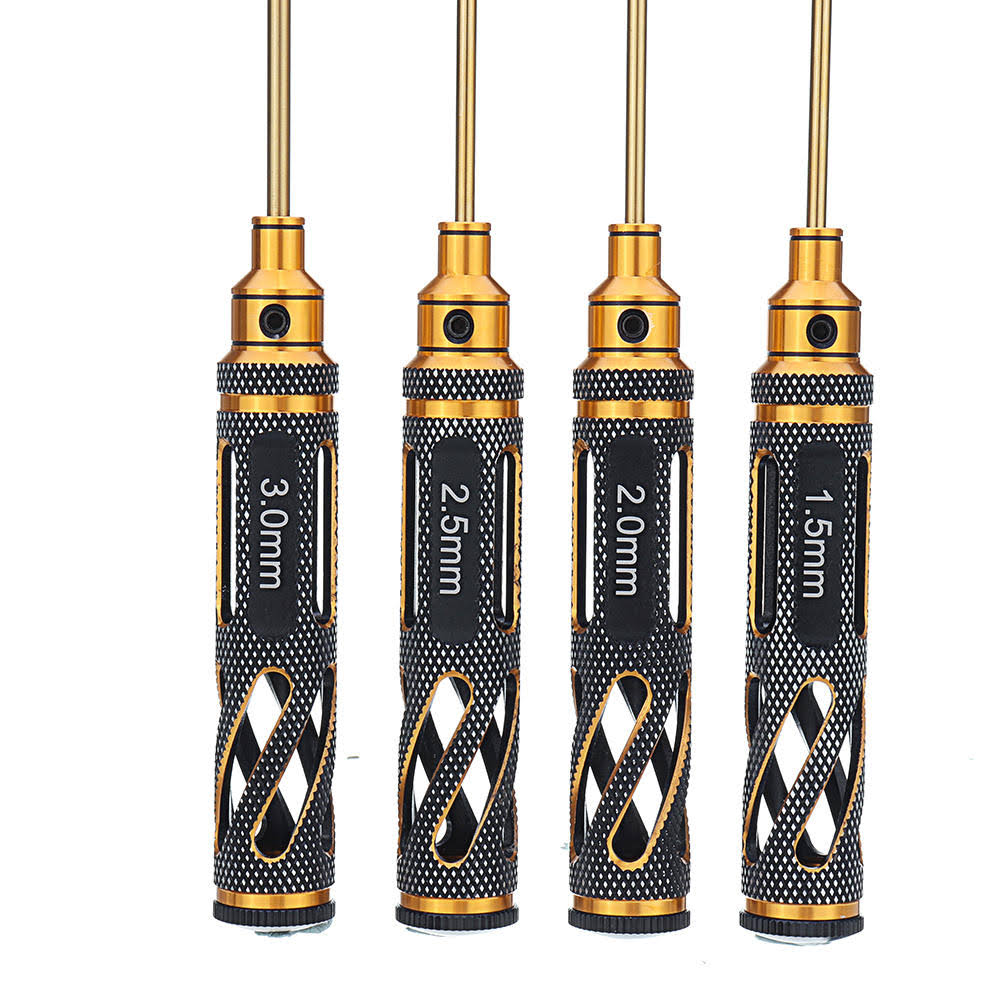 1.5/2.0/2.5/3.0mm Hex Screwdriver Set K827