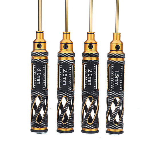 1.5/2.0/2.5/3.0mm Hex Screwdriver Set K827