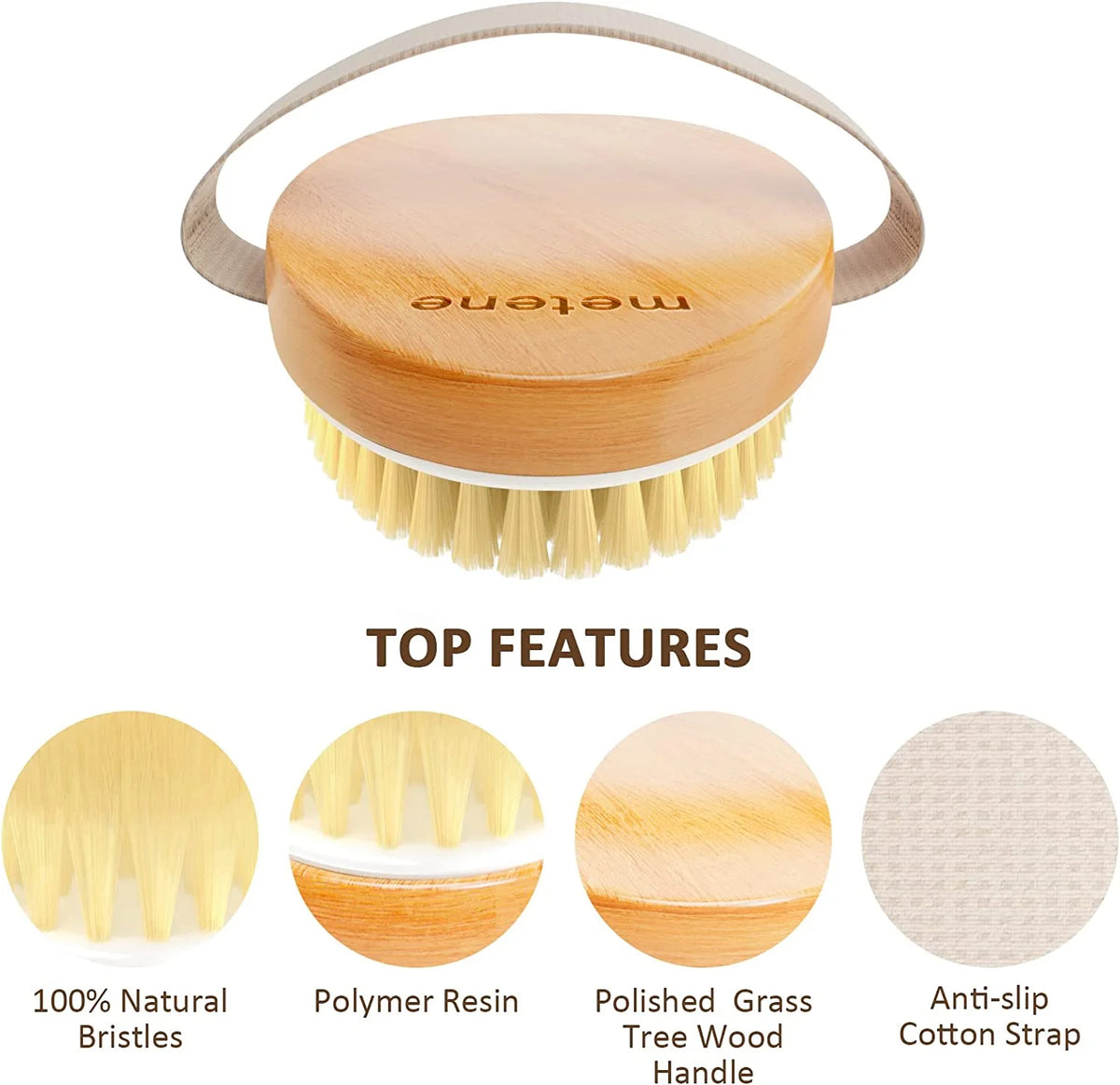 2 Pack Dry Body Brushes X2127