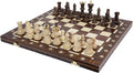 Handmade European Wooden Chess Set with 21 Inch Board O4666